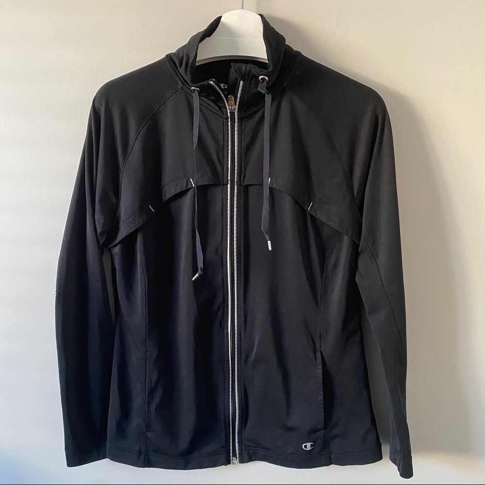 Champion Black Zip Up Jacket